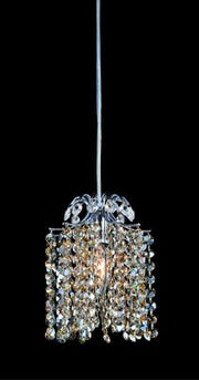 Milieu Round Mini Pendant in Polished Chrome