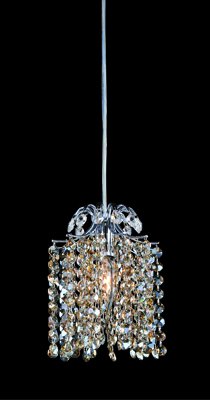 Milieu Round Mini Pendant in Polished Chrome