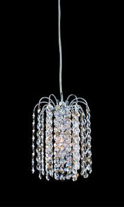Milieu 6" Mini Pendant in Polished Chrome