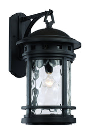 Boardwalk 20" Outdoor Wall Lantern in Black