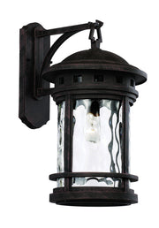 Boardwalk 20" Outdoor Wall Lantern in Rust