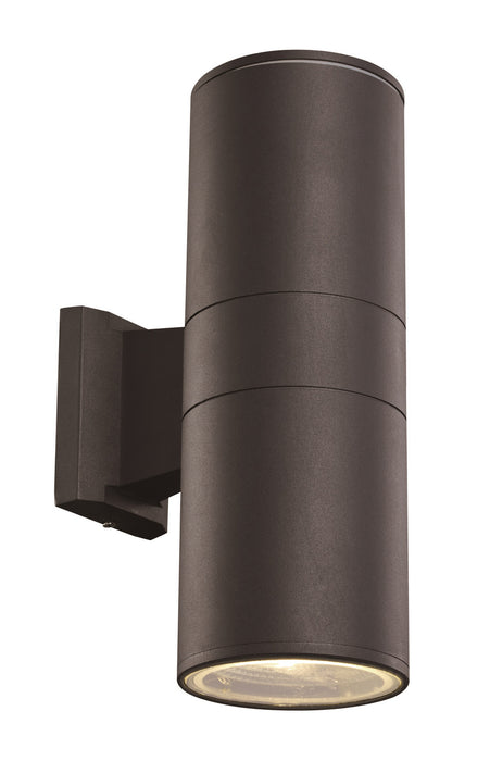 Compact LED Pocket Lantern in Black with Clear Glass