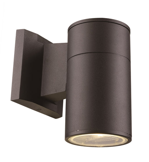 Compact LED Pocket Lantern in Black with Clear Glass