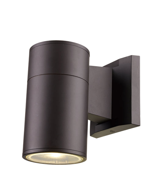 Compact LED Pocket Lantern in Bronze with Clear Glass