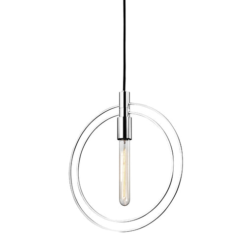 Masonville 1 Light Pendant in Polished Nickel