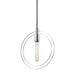 Masonville 1 Light Pendant in Polished Nickel