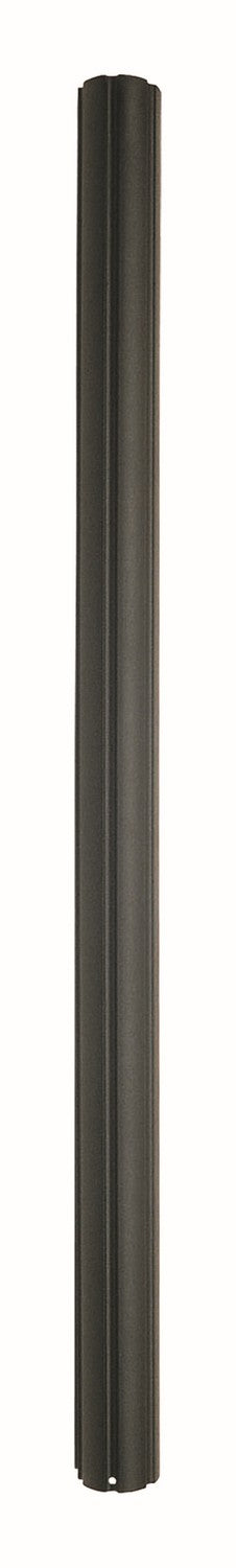 Poles Burial Pole with Photo Cell in Black