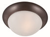 Essentials - 585x Two Light Flush Mount in Oil Rubbed Bronze