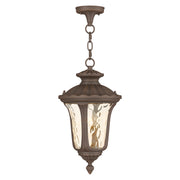 Oxford Medium Outdoor Pendant Lantern in Hand Applied Imperial Bronze