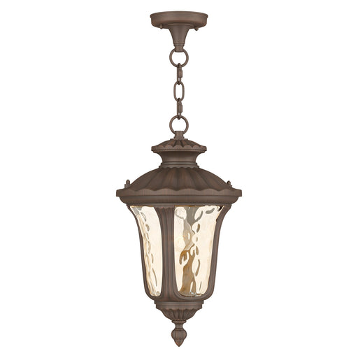 Oxford Medium Outdoor Pendant Lantern in Hand Applied Imperial Bronze