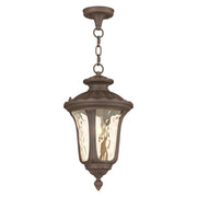 Oxford Medium Outdoor Pendant Lantern in Hand Applied Imperial Bronze