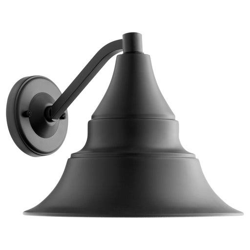 Sombra 11" Outdoor Barn Light in Matte Black