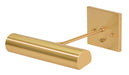Direct Wire Contemporary 9 Inch Satin Brass Picture Light