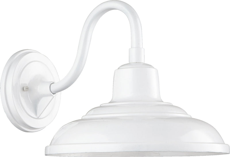 Farmhouse 11" Outdoor Barn Light in Studio White