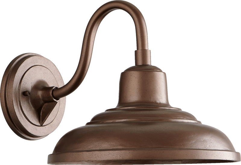 Farmhouse 11" Outdoor Barn Light in Oiled Bronze