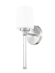 Henri 1 Light 5.25" Wall Sconce in Brushed Nickel