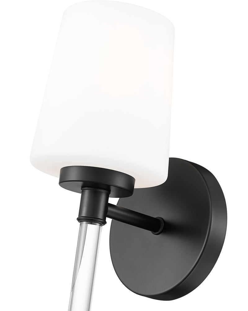 Henri 1 Light 5.25" Wall Sconce in Matte Black