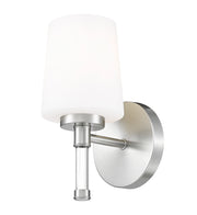 Henri 1 Light 6.5" Vanity in Brushed Nickel
