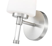 Henri 1 Light 6.5" Vanity in Brushed Nickel