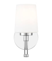 Henri 1 Light 6.5" Vanity in Chrome