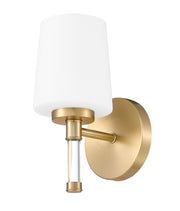 Henri 1 Light 6.5" Vanity in Modern Gold