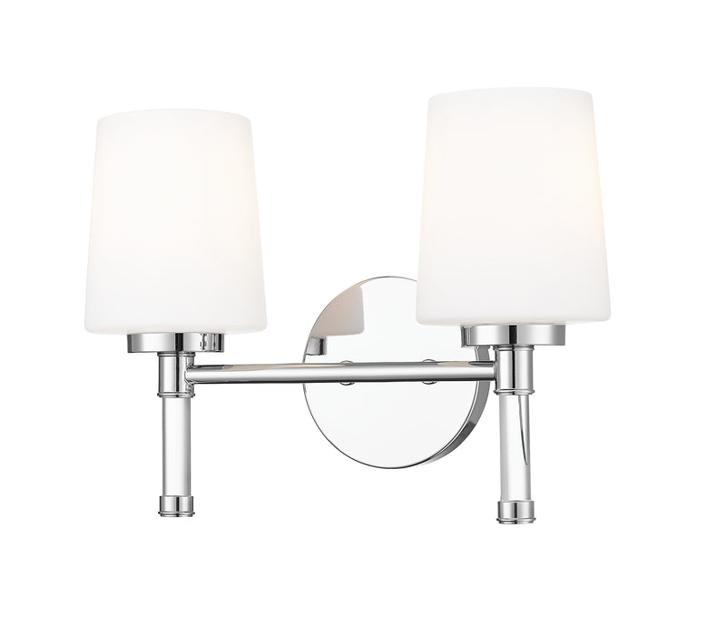 Henri 2 Light 14" Vanity in Chrome