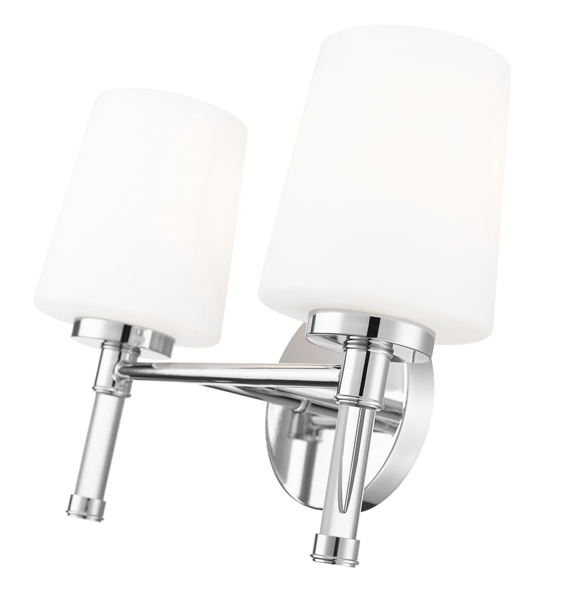 Henri 2 Light 14" Vanity in Chrome
