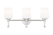 Henri 3 Light 24" Vanity in Brushed Nickel