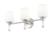 Henri 3 Light 24" Vanity in Brushed Nickel