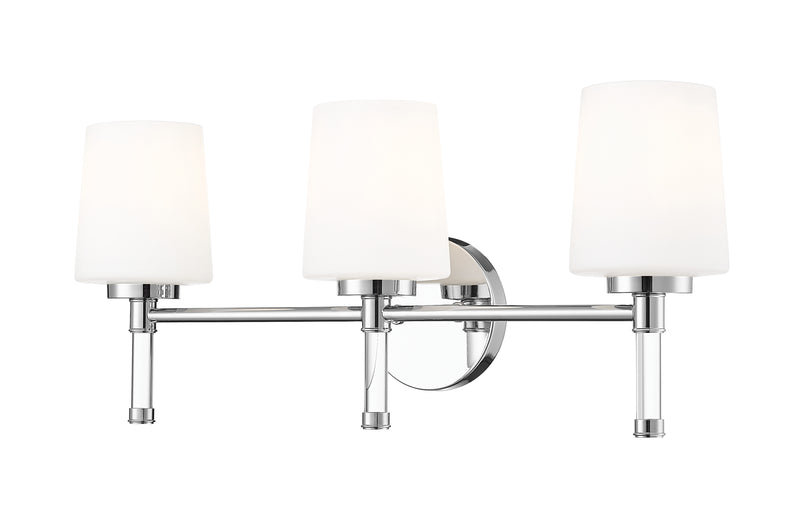 Henri 3 Light 24" Vanity in Chrome