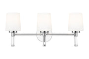 Henri 3 Light 24" Vanity in Chrome