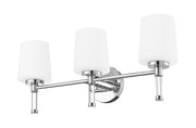 Henri 3 Light 24" Vanity in Chrome