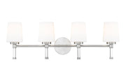 Henri 4 Light 32" Vanity in Brushed Nickel