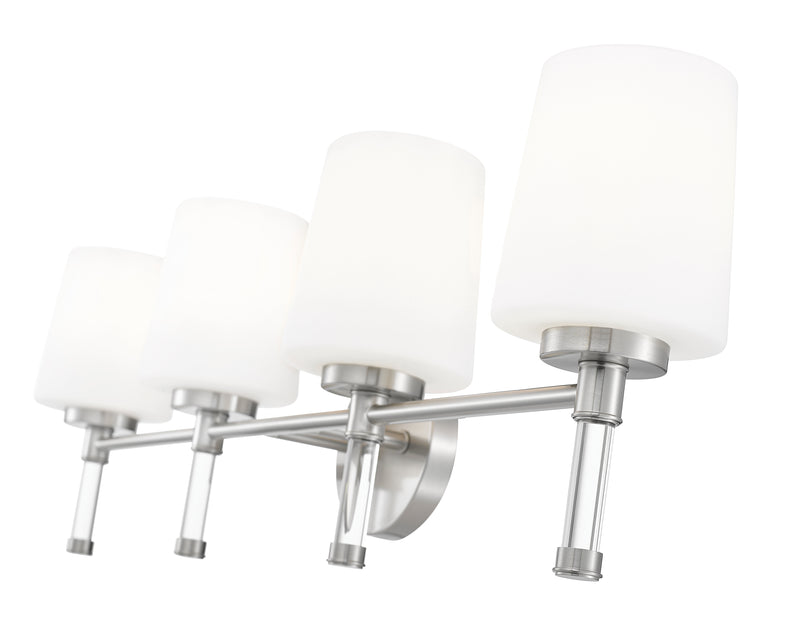 Henri 4 Light 32" Vanity in Brushed Nickel