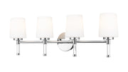 Henri 4 Light 32" Vanity in Chrome