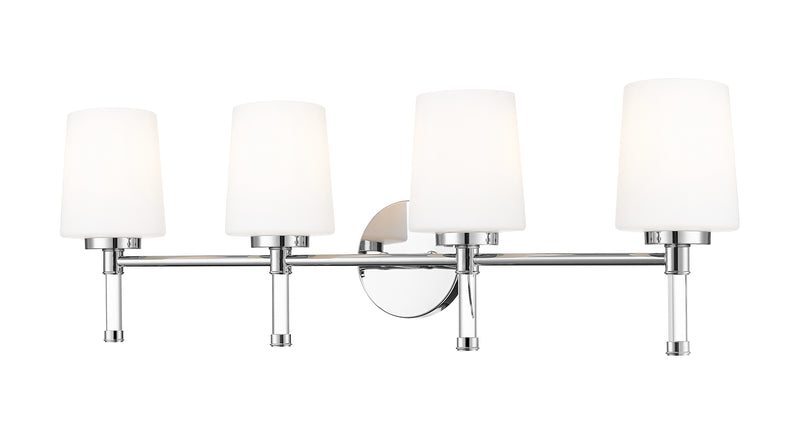 Henri 4 Light 32" Vanity in Chrome