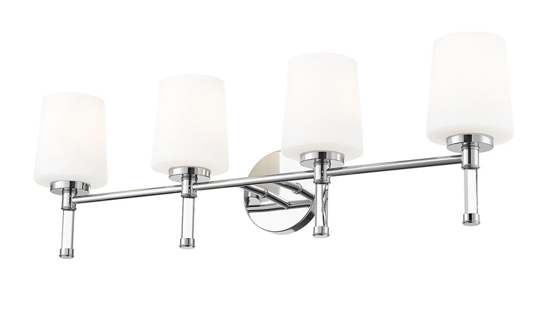 Henri 4 Light 32" Vanity in Chrome