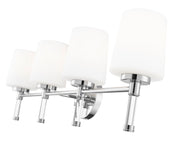 Henri 4 Light 32" Vanity in Chrome