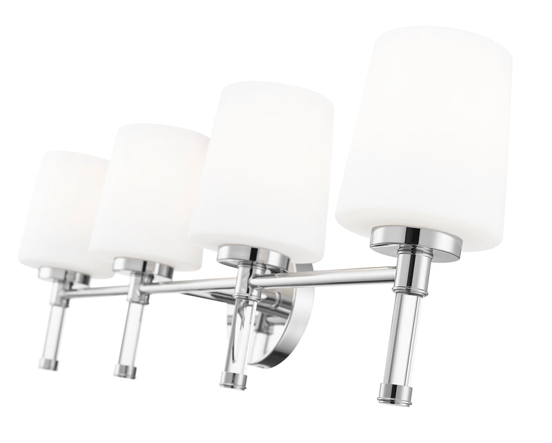 Henri 4 Light 32" Vanity in Chrome
