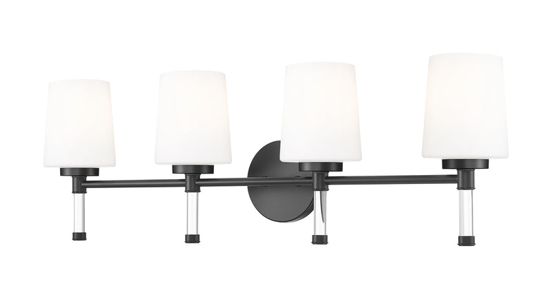 Henri 4 Light 32" Vanity in Matte Black