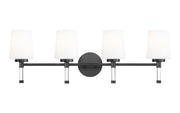 Henri 4 Light 32" Vanity in Matte Black