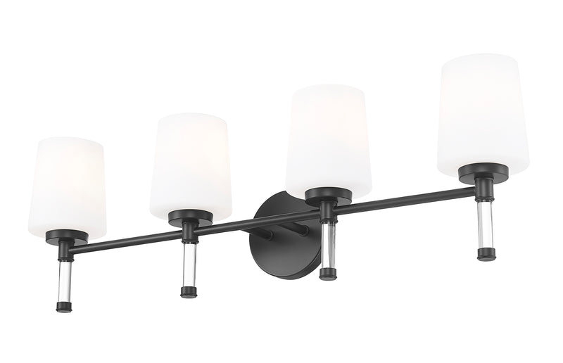 Henri 4 Light 32" Vanity in Matte Black