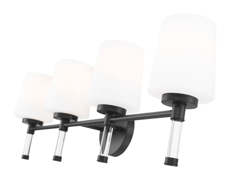 Henri 4 Light 32" Vanity in Matte Black