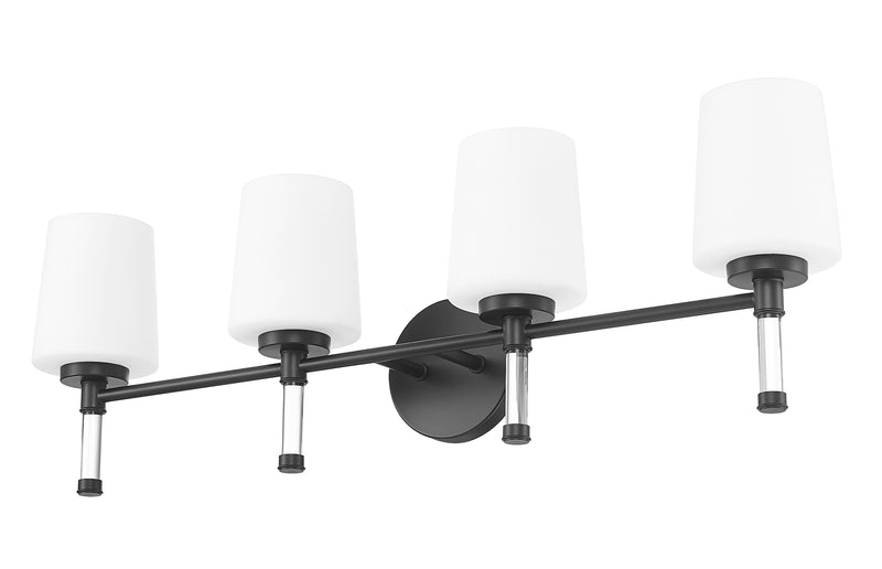 Henri 4 Light 32" Vanity in Matte Black