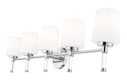 Henri 5 Light 42" Vanity in Chrome