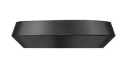 Quasars 1 Light 12" Flush Mount in Matte Black