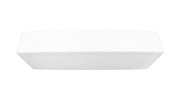 Quasars 1 Light 12" Flush Mount in Matte White
