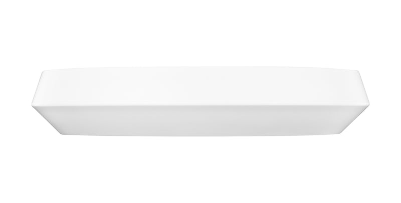 Quasars 1 Light 16" Flush Mount in Matte White