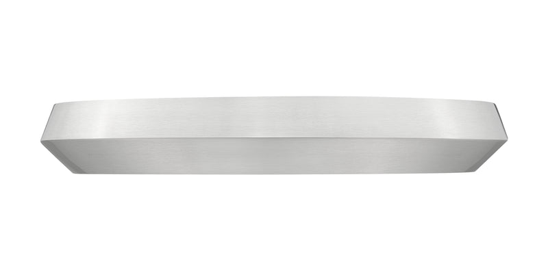 Quasars 1 Light 20" Flush Mount in Brushed Nickel