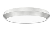 Quasars 1 Light 20" Flush Mount in Brushed Nickel